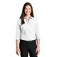 thumbnail image 1 of Camisa de popelina Carefree de manga 3/4 para mujer de Port Authority®. LW102 Autoridad Portuaria LW102, 1 of 1