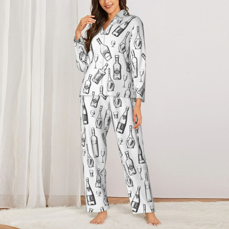 Wine bottle pajamas hotsell