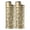 Bronze, variant on Nieyigj 2 Pcs Lighter Case Zinc Alloy Vintage Floral Stamped Classical Elegant Lighter Sleeve Cover Protective Metal Shell for Standard Pocket Lighters (Silver, 3.53 oz / 100 g)