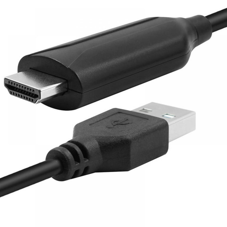 Cablelera Adaptateur USB vers HDMI, USB 3.0/2.0 vers HDMI Audio