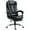Black, variant on HOMCOM Executive Office Chair PU Leather Reclining Chair with Arms Black