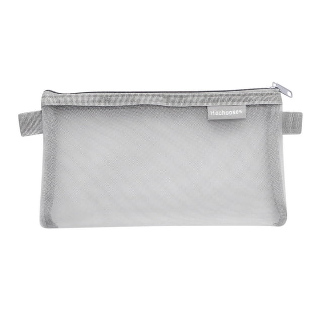 Oficina y papelería, accesorios de escritorio, bolsa de lona con cremallera para manualidades, bolsas de maquillaje de lona con neceser de lona, bolsas de viaje multiusos, estuche para lápices y bolíg