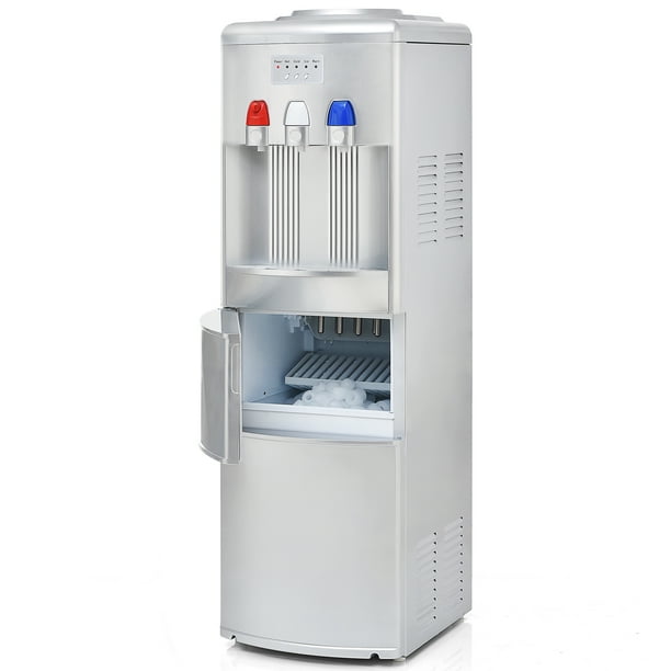 YASBED Water Dispenser with BuiltIn Ice Maker, 2 in 1 Top Loading