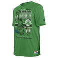 thumbnail image 2 of Men's New Era Kelly Green Boston Celtics Enzyme Wash Oversized T-Shirt, 2 of 3