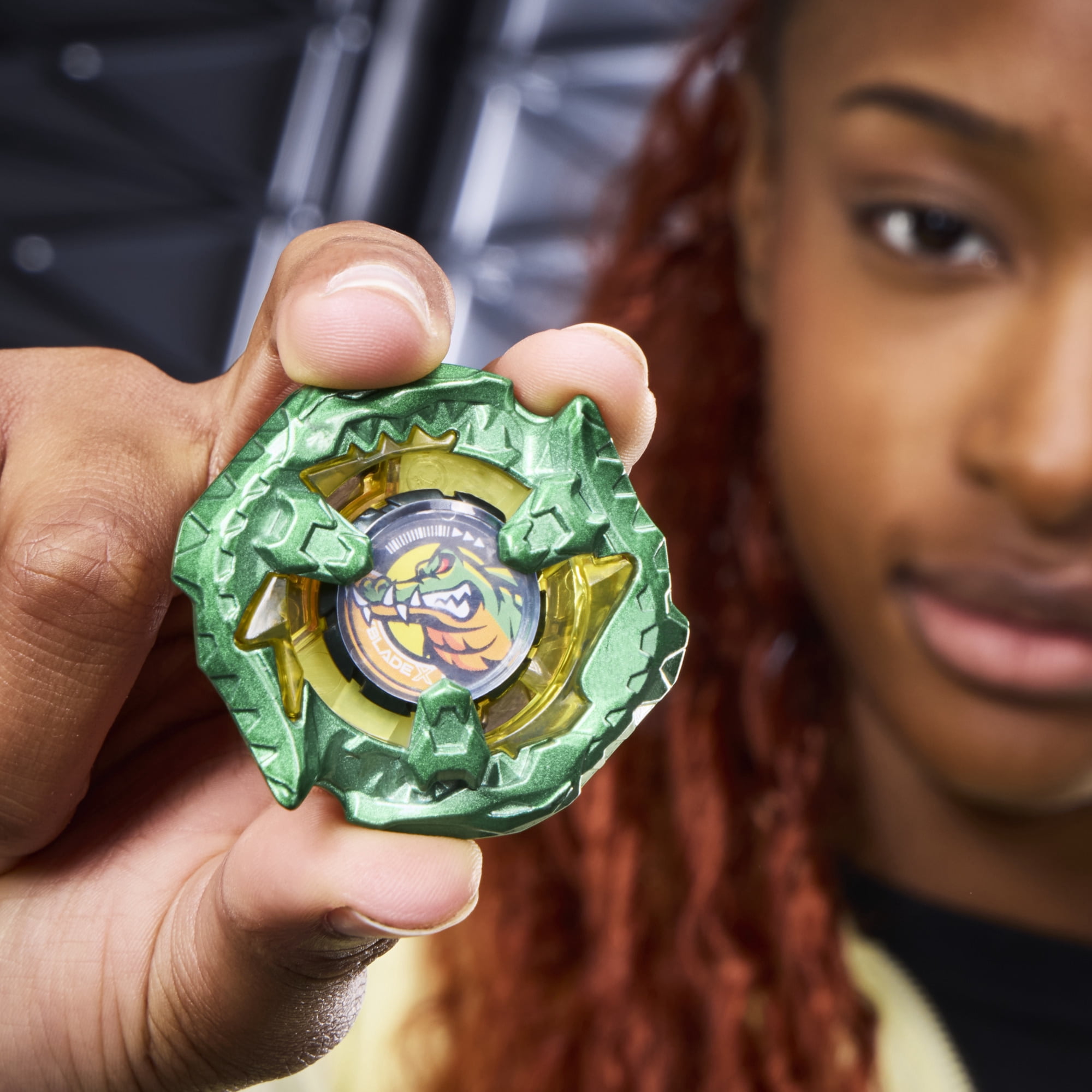 Beyblade X Deluxe String Launcher, Custom Grip & Top Set