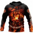thumbnail image 2 of Sudadera con capucha de bombero para hombre, sudadera con estampado 3D, sudadera con capucha de diseñador de manga larga de otoño para hombre, 2 of 4