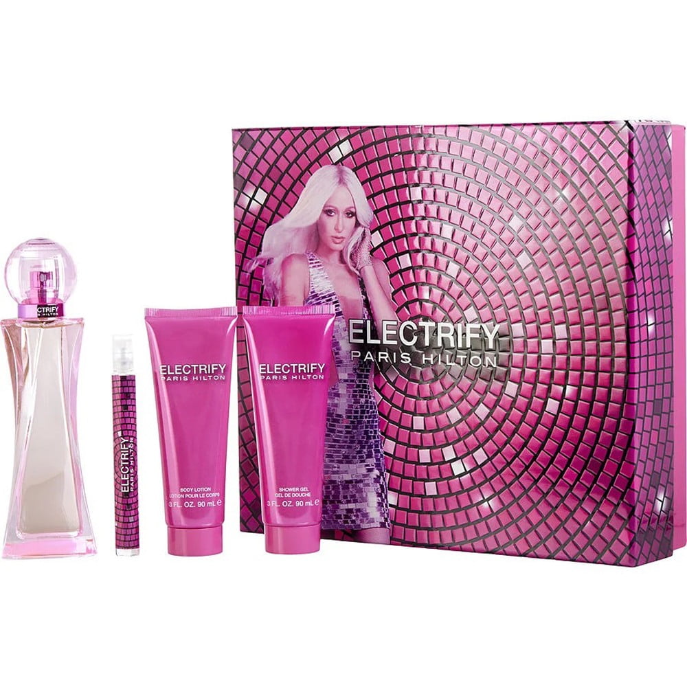 エルメス バーバリー パリスヒルトン 香水 4点セット Paris Hilton Women Coffret Perfume Can Can Heiress Burlesque