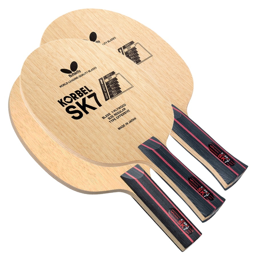 Korbel SK7 Blade Butterfly Table Tennis Blade 7ply AllWood Blade