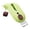 Green, variant on Multi-Functional Vegetable Peeler,Retractable Mini Fruit Peeler & Knife,Mini Utility Knife,2.99X1.73 Inch Portable Box Cutter with Keychain Hole,Heavy-Duty Peeler for Carrot ,Pumpkin,Yellow