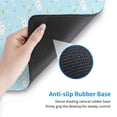 thumbnail image 5 of Pofeuu Cute Bunny Print Mouse Pad,Rubber, Multipurpose Comfortable Waterproof Mousepad Desk Mat for Gamer Office Home, 5 of 8