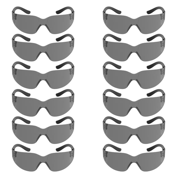 Gafas de seguridad RUGGED BLUE Diablo Pack 12 lentes grises