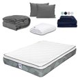 thumbnail image 1 of Colchón Matrimonial Baggio + Almohada 2Pack + Protector Cloud + Sábanas Softy + Edredón Homy, 1 of 8