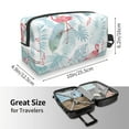 thumbnail image 5 of Honeii Tropical Flamingo Print Multi-Purpose Storage Bag,Hanging Dopp Kit,Small Toiletry Bag for Traveling for Toiletries, Makeup, and Small Essentials, 5 of 7