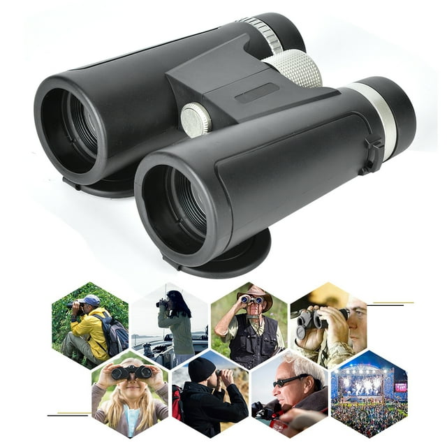 Binoculares De Alta Potencia, Telescopio De Prismáticos De Prisma BAK4 De Vidrio óptico+ABS Para Conciertos Y Viajes