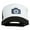 Black White, variant on Camera Design Photographer Embroidered Foam Mesh Back Cap - Red White Red OSFM