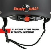 Eight Ball New Dual Certified Child Park Skateboarding and Bike Helmet, Youth 8+