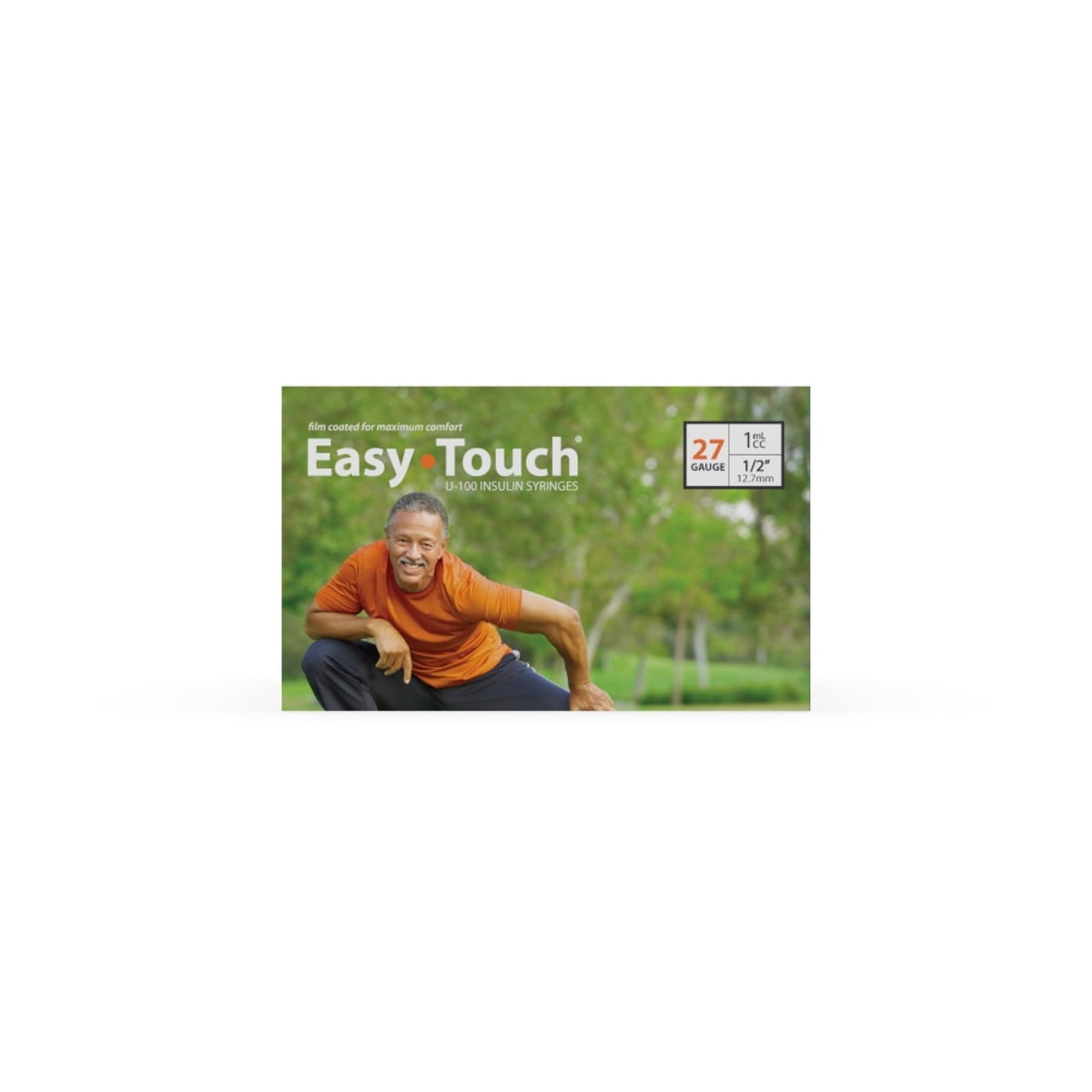 EASY TOUCH SYR, 27G 1C 1/2-Inch, Box of 100, 827155