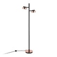 thumbnail image 3 of Henn&Hart 11" Blackened Bronze/Copper Metal Floor Lamp, 3 of 12