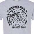 thumbnail image 4 of Inktastic Summer Vacation Mode St. Augustine Beach Florida T-Shirt, 4 of 5