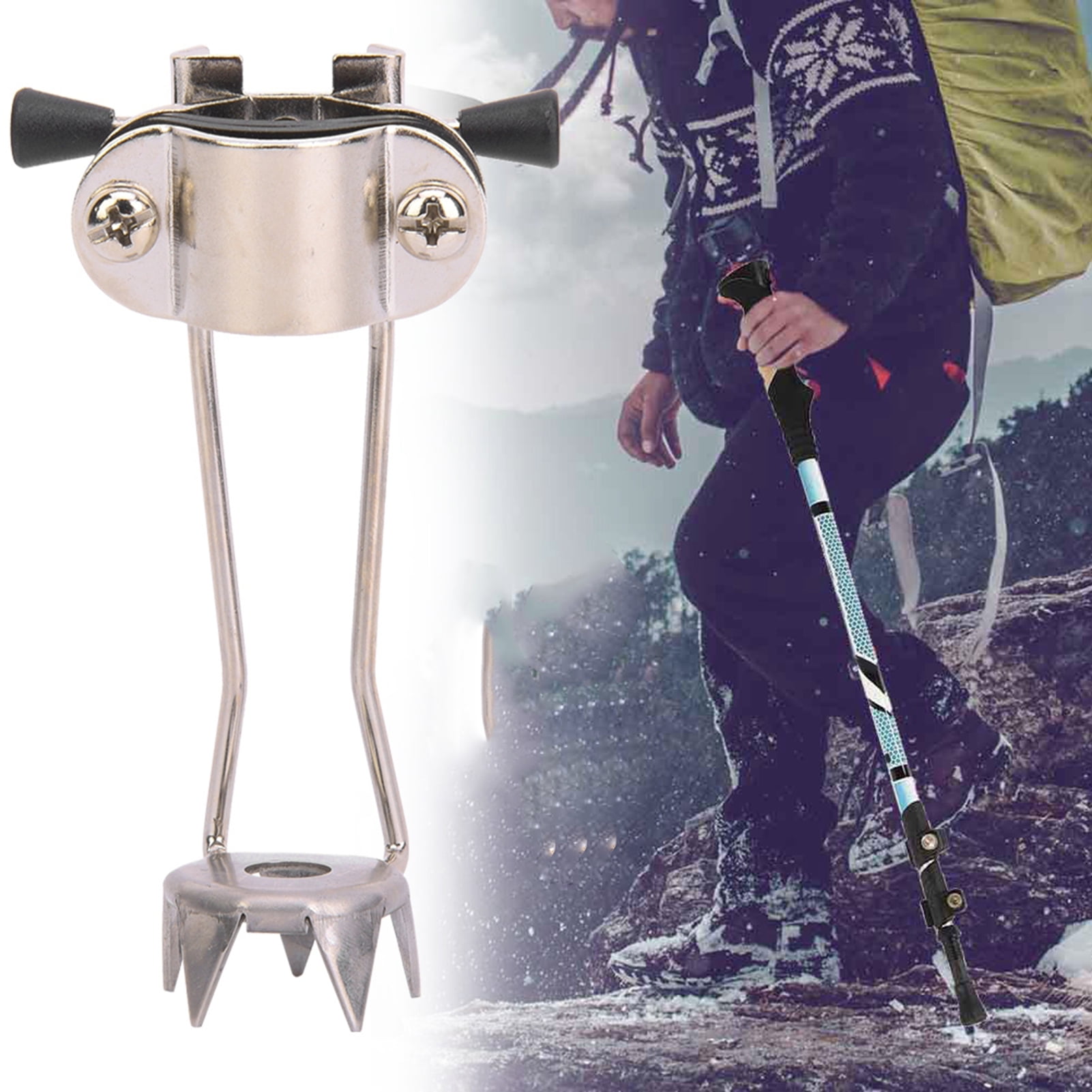 Hiking Pole Tip Attachment, Trekking Ice Cane Tip, Hiking Outdoor