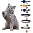 thumbnail image 1 of LiMimmuu Pet Collar Pet Neck Circle Exquisite Print Pet Collar Protective Case for AirTag, Adjustable Quick Release Neck Strap, 1 of 7
