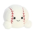 thumbnail image 6 of Set of 2 TACKLE FOOTBALL & SLUGGER BASEBALL Palm Pals 5" Stuffed Plush, Aurora, 6 of 8