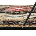 thumbnail image 2 of Oasis Medallion Black 3 ft. x 4 ft. Machine Washable Traditional Indoor Area Rug, 2 of 4