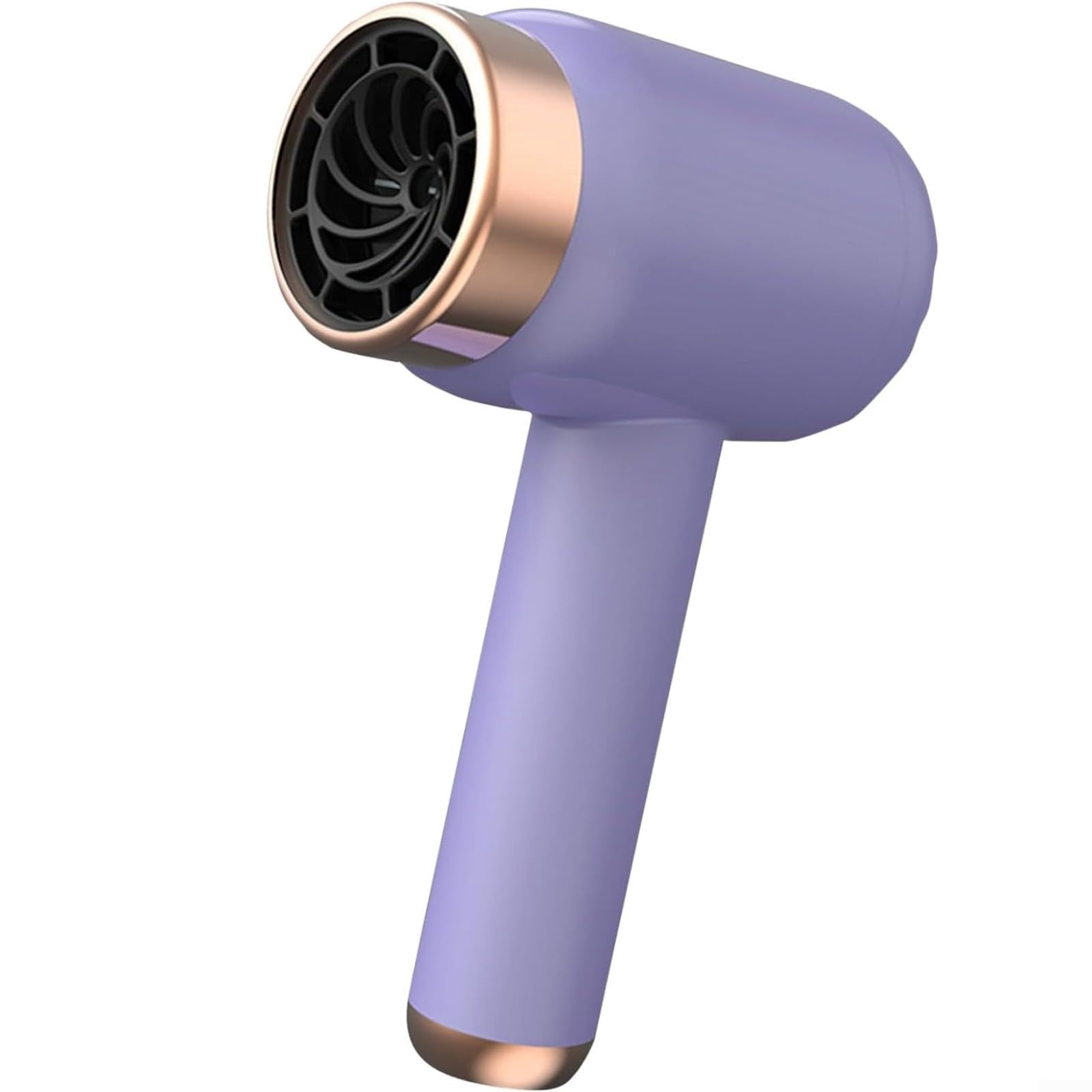 Cordless Portable Hair Dryer with 3 Speeds & Temperatures, USB Rechargeable Battery Powered Blow Dryer for Travel Camping Home (1×Wireless Rechargeable Hair Dryer)