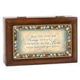 thumbnail image 5 of May You Find The Courage Jeweled Woodgrain Jewelry Music Box - Plays Tune Wind Beneath My Wings, 5 of 7