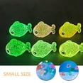 thumbnail image 3 of LABSERRON 30Pcs Resin Miniature Fish Figurines Luminous Diy Decoration Purple Green Pink Red 1.5x0.7x0.6in, 3 of 8
