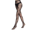 thumbnail image 6 of Linyer Black Stockings Various Patterns Passionate Mysterious High Waist Cosplay Prop Fancy Dress Tights Sweet Gift Panty-hose 6035 Free Size, 6 of 6