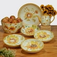 thumbnail image 5 of Certified International Sunflowers Forever Serving Bowl, 144 oz, Multicolored, 5 of 5