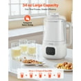 thumbnail image 3 of VEVOR 8-in-1 Nut Milk Maker, 34 oz Soy Milk Maker with 200W Blending, for Homemade Oat, Nut, Soy, Juice, Milkshake, 3 of 9