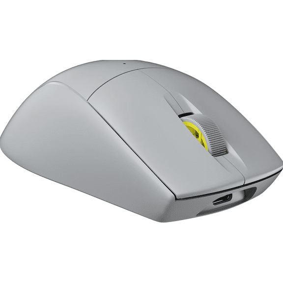 Corsair M75 AIR Wireless Ultra-Light FPS Gaming Mouse – 26,000 DPI – Ultra-Fast Input – Symmetric Shape – iCUE Compatible – PC, Mac – Light Gray