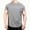 Gray, variant on Xihbxyly Top for Men Regular-Fit Crew Neck Short Sleeve Classic Tshirts Mens Dress Shirts Solid Loose Fit Casual Tops Loose for Running