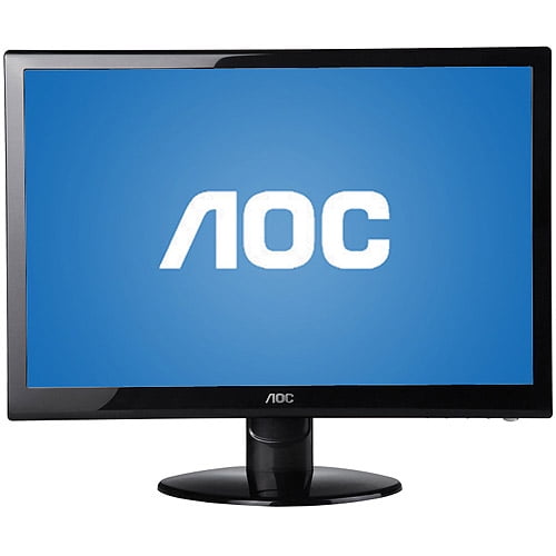 Aoc 27 Led Monitor E2752vh Black Walmart Com Walmart Com