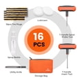 thumbnail image 2 of ETENWOLF Universal Tire repair Plug Kit,Heavy Duty Car Emergency Tool Kit for Flat Tire Puncture Repair - Vehiclex Essential Kit for Car, Motorcycle, 2 of 6