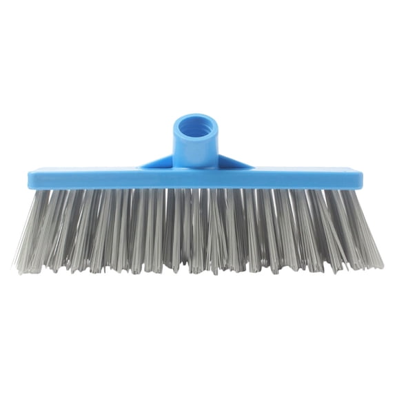 Qumonin Heavy Duty Outdoor Floor Scrubber Broom Head for Rough Surfaces
