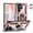 Rose Gold, variant on Daxi for Samsung S23 Ultra Phone Case, Built-in 360° Rotating Ring Stand, Shockproof and Sturdy-Red