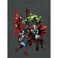thumbnail image 6 of Marvel Ready To Defend, Boys Graphic Crew Neck Short Sleeve T-Shirt, Sizes XS-2X (Little Boys & Big Boys), 6 of 7