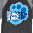 thumbnail image 3 of Blue Clues & You! - Blue Clues Paw Logo  - Toddler And Youth Raglan Graphic T-Shirt, 3 of 4