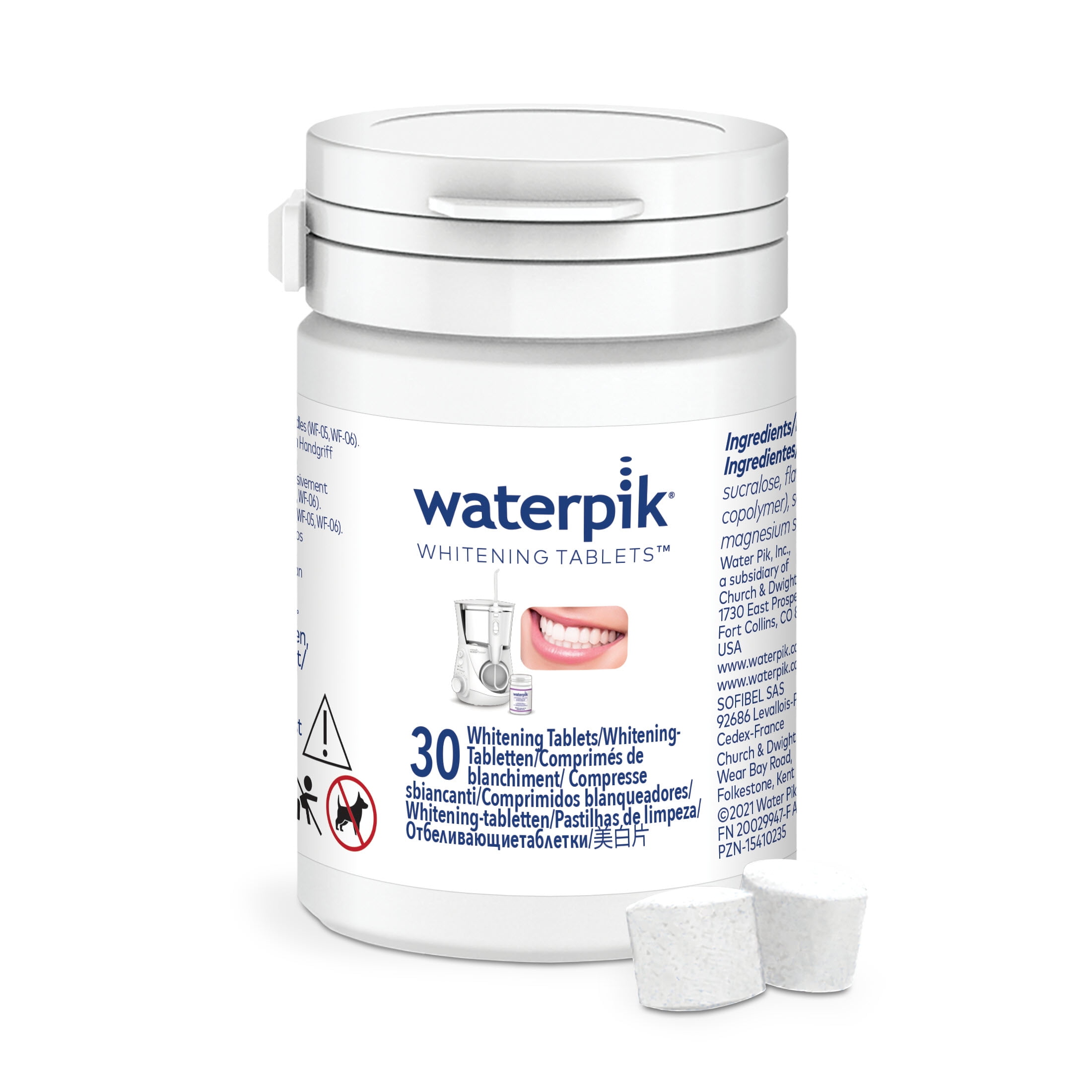 Waterpik Teeth Whitening Water Flosser Refill Tablets WT30