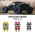 thumbnail image 3 of Youkk 2pcs Aluminum Alloy Rear Shock Absorber For 6S 1/7 Monster Trucks Threaded RC Car Accessories Replacement Parts Dark Blue, 3 of 6