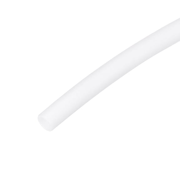 Uxcell Silicone Heat Shrink Tubing 1/16" ID 3/32" OD 3.28ft White