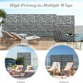thumbnail image 4 of Royard Oaktree 4' x 6' Decorative Fence, Metal Privacy Screen Panels, Indoor & Outdoor Freestanding Privacy Screen, Decorative Room Divider for Patio, Garden, Backyard, Balcony, Mesh Shape, 4 of 6