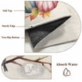 thumbnail image 6 of Fall Pumpkins Entryway Rug 2'x3'&nbsp; Non Slip Front Door Mats, Thanksgiving Watercolor Branch Maple Leaf Entrance Rugs Indoor Outdoor Carpet, Washable Floor Mats Small Area Rug for Bedroom Kitchen, 6 of 8