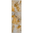 thumbnail image 2 of Addison Rugs Mayfield Washable Transitional Watercolors Orange Runner Rug, 2'3" x 7'6", 2 of 5