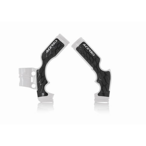 Acerbis 2688760001 X Grip Frame Guard White/Black