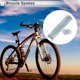 thumbnail image 2 of Ofertas Únicas 36 piezas de radios universales para bicicleta 12G, radios de rueda de bicicleta, tuerca de plata, acero al carbono galvanizado, tono plateado - 207mm, 2 of 7