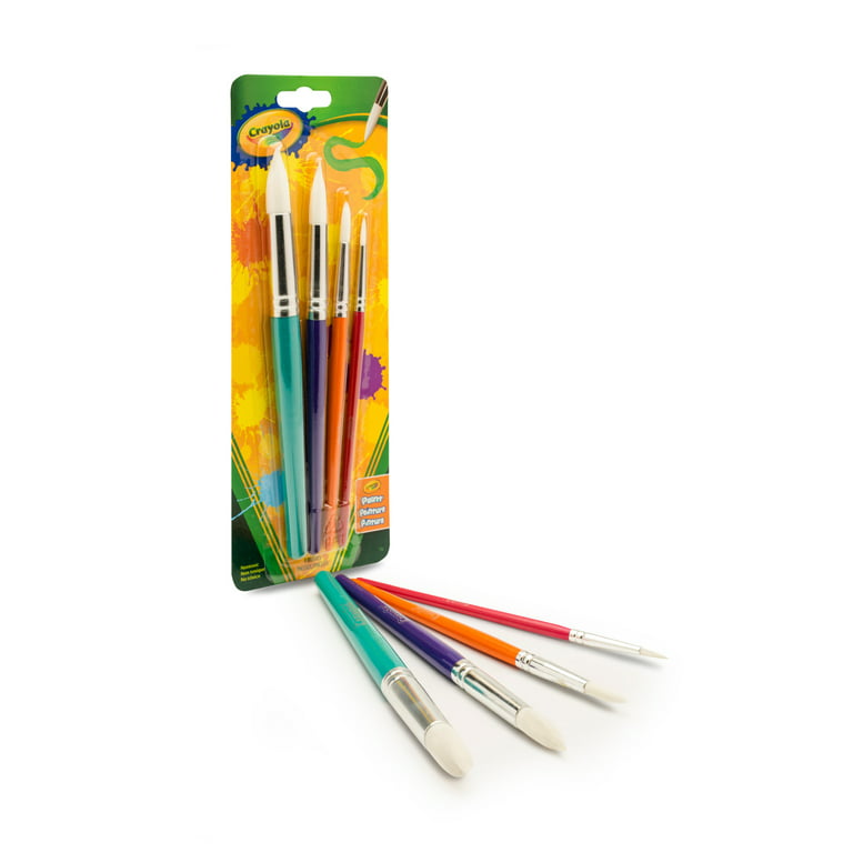 Crayola Paint Brush Set, Painting Supplies, 5 Count